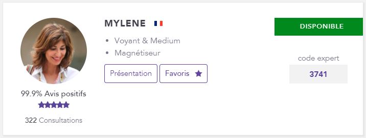 Voyante Mylène chez Spiriteo.com