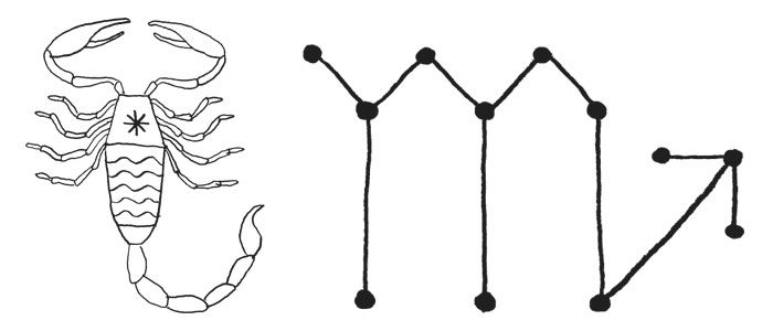portrait signe scorpion a travers ses 3 décans