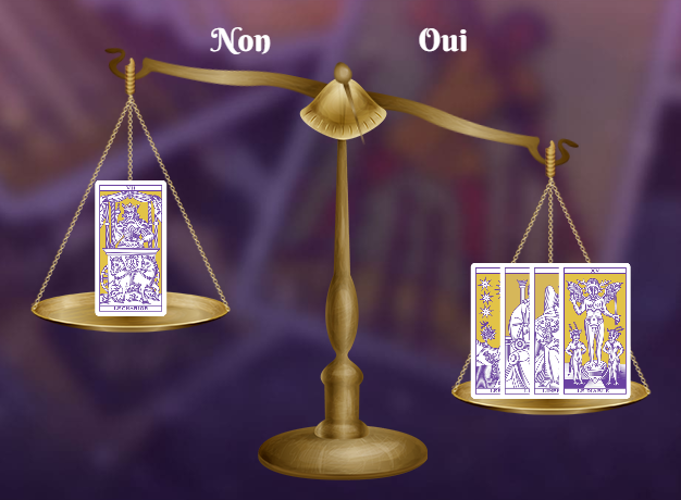 tirage tarot oui non en ligne spiriteo