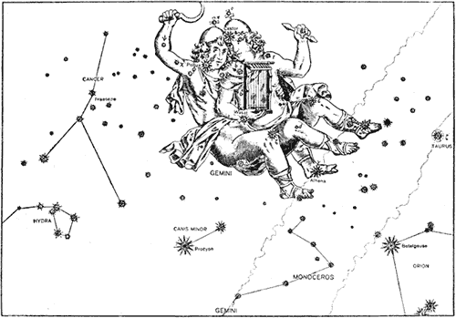 histoire du signe gemeaux