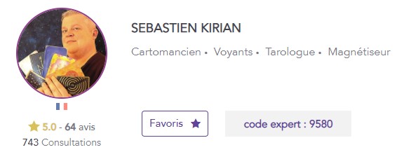 voyant tarologue spiriteo sebastien kirian