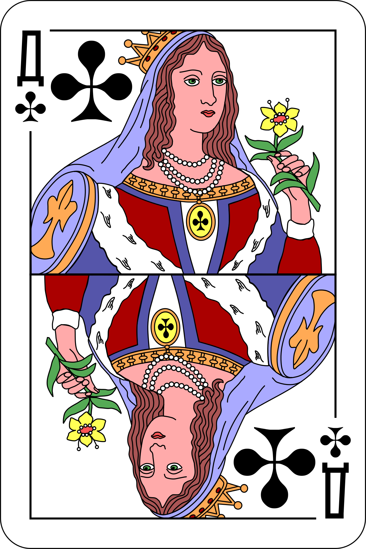 Signification de la Dame de trefle dans un tirage de carte Blog Spiriteo Signification de la Dame de trefle dans un tirage de carte Blog Spiriteo