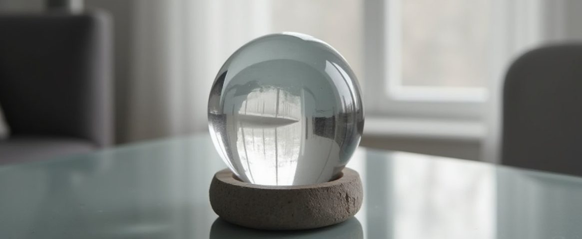 Boule De Voyante En Cristal Baccarat – Modèle Authentique, Très Bon état