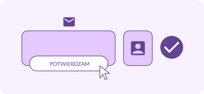 Potwierdzenie konta przez e-mail